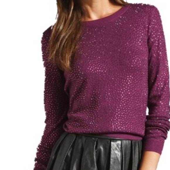 Alice + Olivia Dresses & Skirts - Alice + Olivia Sparkling Purple Long Sleeve Dress